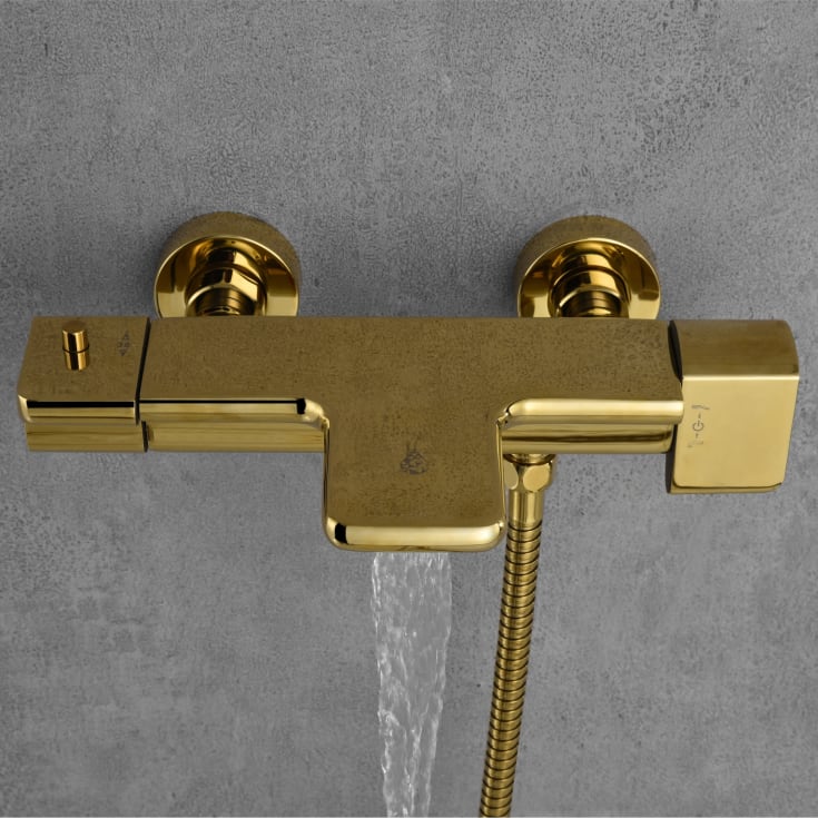 Bathlife Stimma Tapp badekarsbatteri, messing