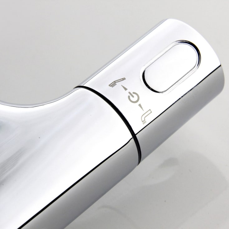 Bathlife Dagg Tapp badekarbatteri, krom