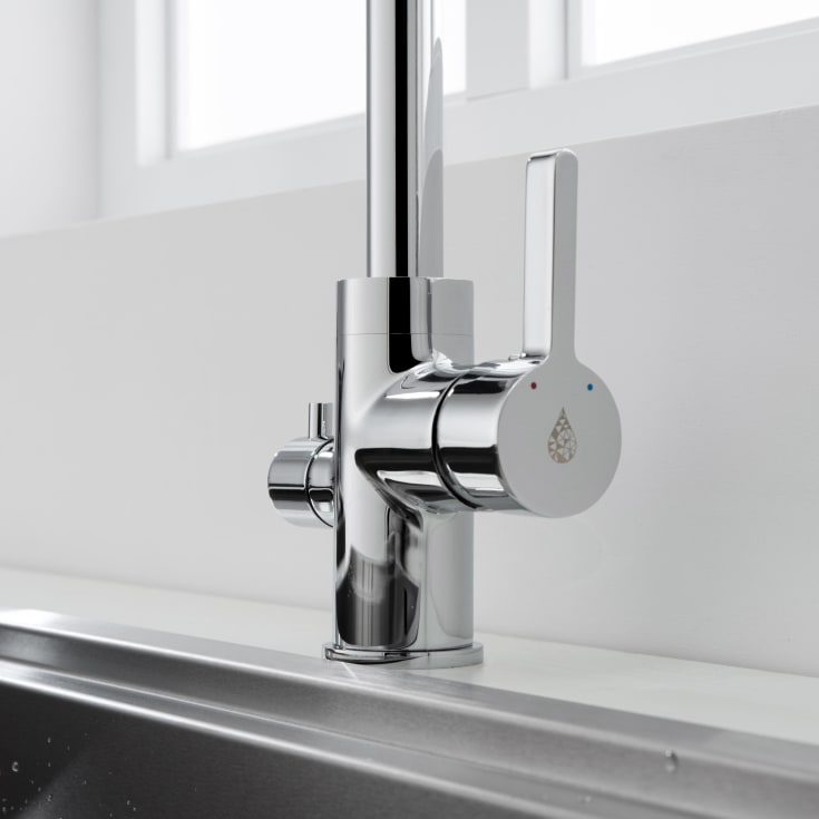 Bathlife Ocean kjøkkenarmatur, krom