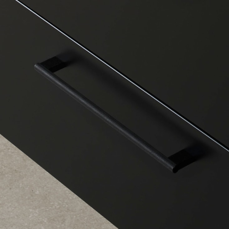 Bathlife Lust møbelpakke, med servant, 100x46,5x48 cm, sort