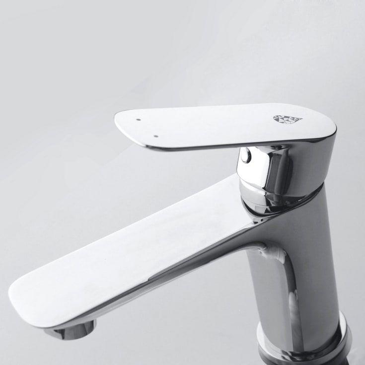 Bathlife Pärla servantbatteri, uten bunnventil, krom