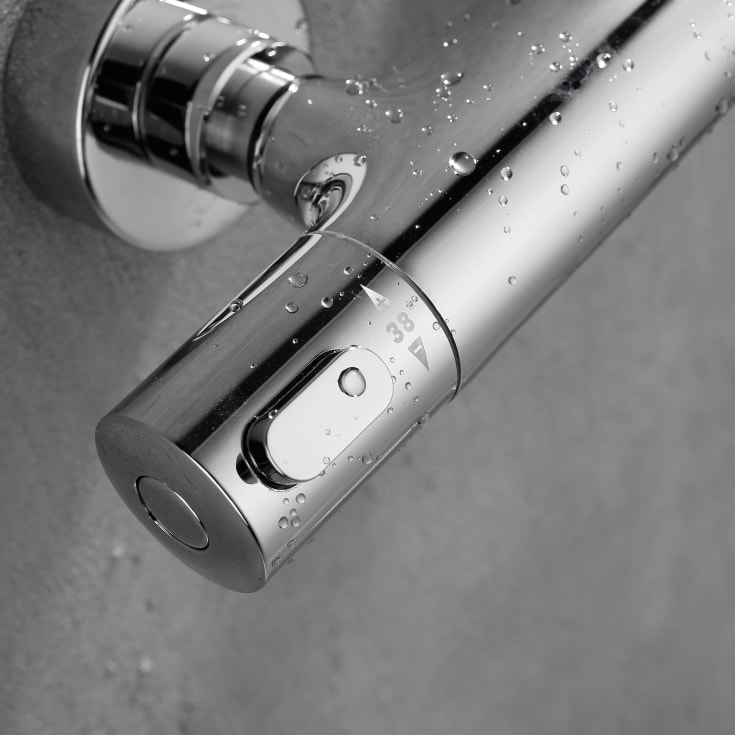 Bathlife Brusa dusjbatteri, krom