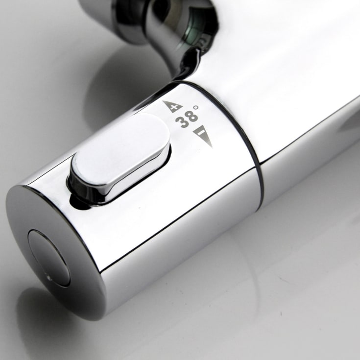 Bathlife Dagg Tapp badekarbatteri, krom