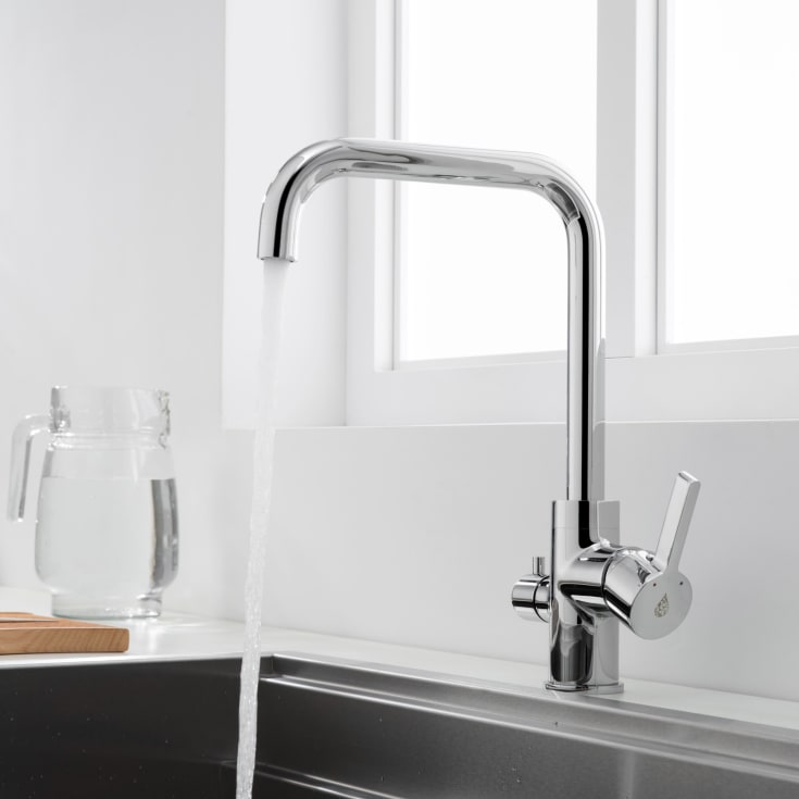 Bathlife Atlant kjøkkenarmatur, krom