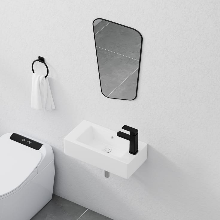 Bathlife Krut servant, 50x25 cm, hvit