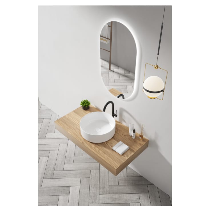 Bathlife Grund servant, Ø40,5 cm, hvit