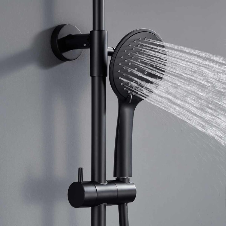 Bathlife Brusa dusjsett, sort