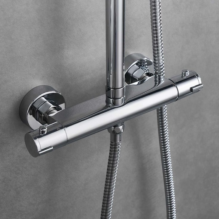 Bathlife Glimma dusjsett, krom