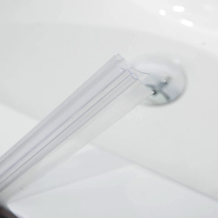 Bathlife Mitt dusjhjørne, 92x77,5 cm, klart glass, aluminium profil