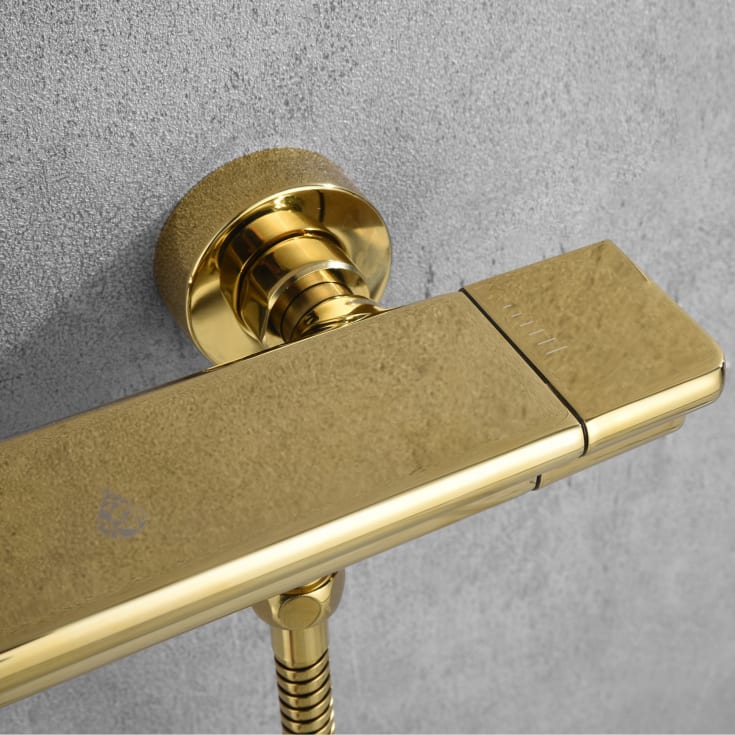 Bathlife Stimma dusjbatteri, messing