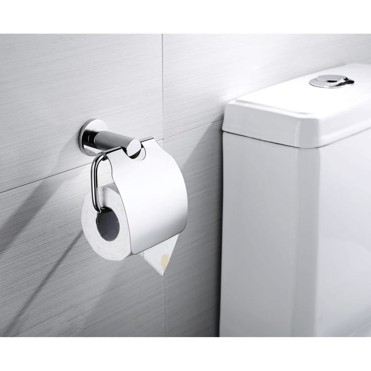 Bathlife Bära toalettpapirholder, sort matt