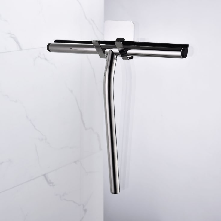 Bathlife Skrape dusjskrape, 22 cm, krom