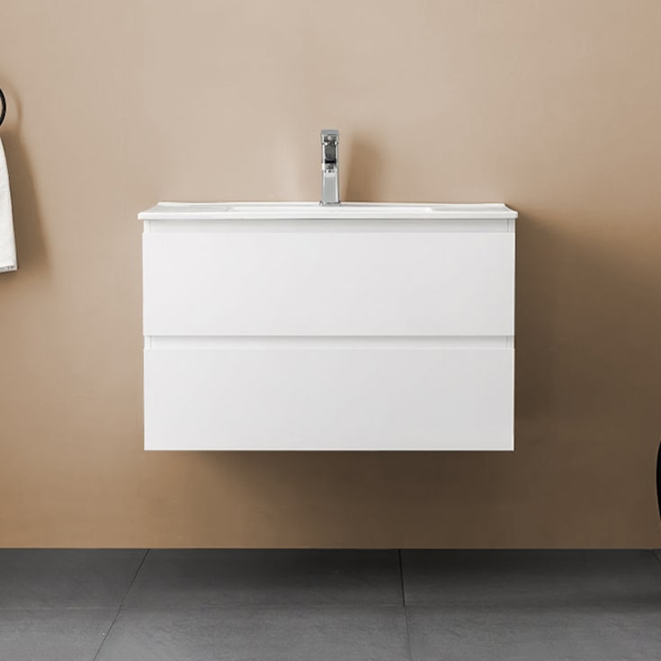 Bathlife Eufori møbelpakke, med servant, 81x46x50 cm, hvit