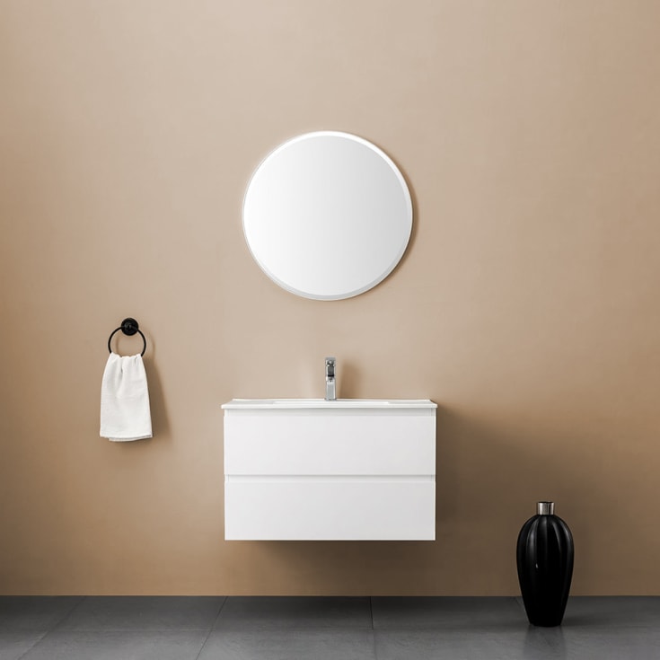 Bathlife Eufori møbelpakke, med servant og speil, 80x46x50 cm, hvit