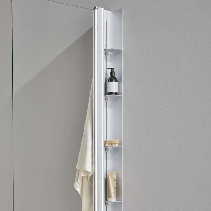 Bathlife Skyla dusjhylle, aluminium
