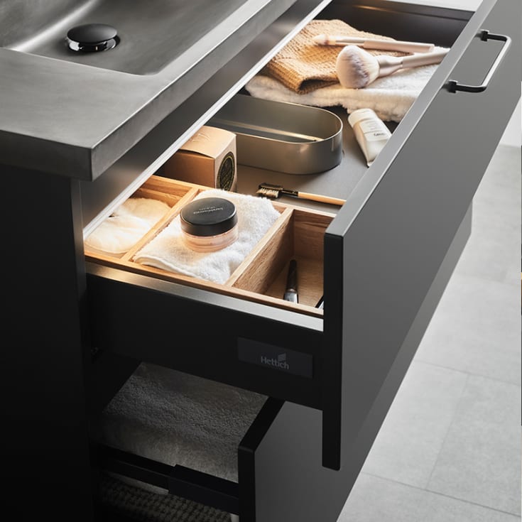 Westerbergs Jord servantskap, 100x45.3 cm, grå