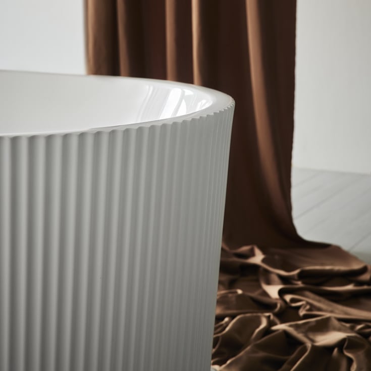 Westerbergs Stil badekar, 1600x750 mm, akryl, hvit