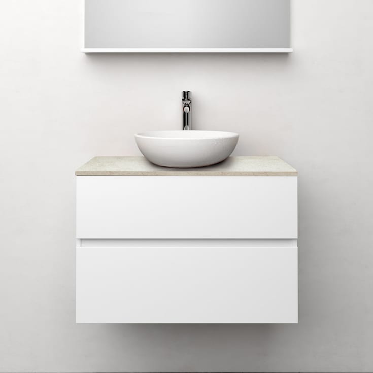 Westerbergs Himmel servantskap, 80x45.3 cm, hvit