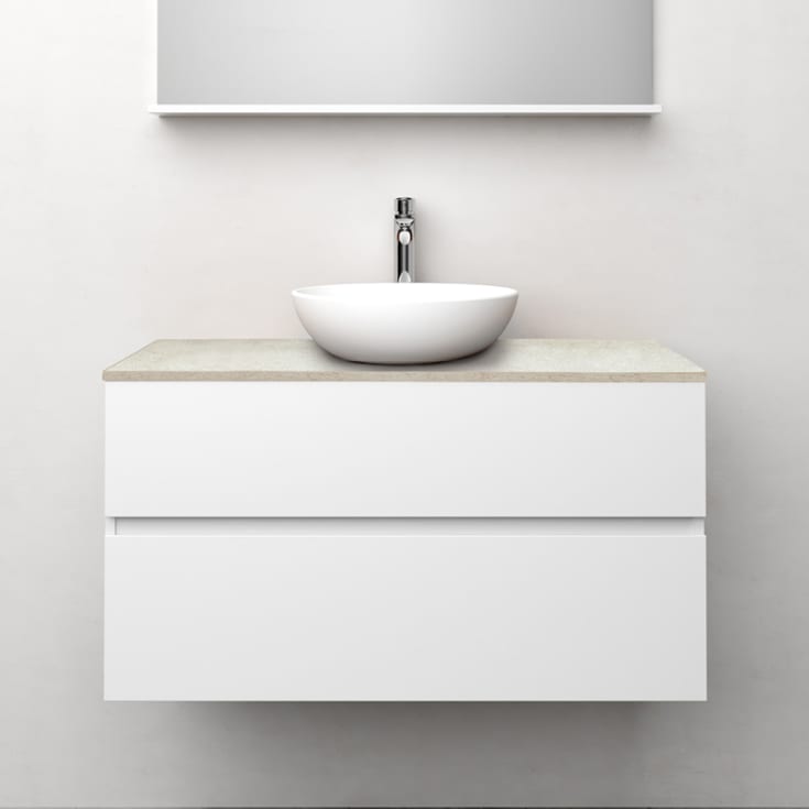 Westerbergs Himmel servantskap, 100x45.3 cm, hvit
