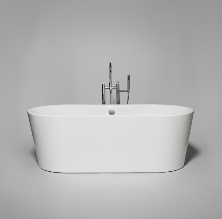 Westerbergs Bris badekar, 185x90 cm, hvit