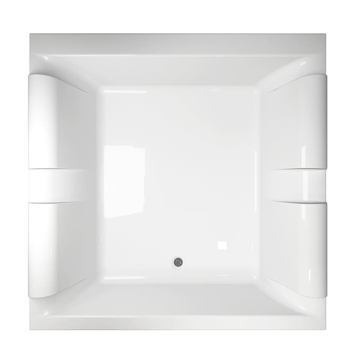 Westerbergs Pacific 180SQ Executive boblebad, 1790x1790 mm, akryl, hvit