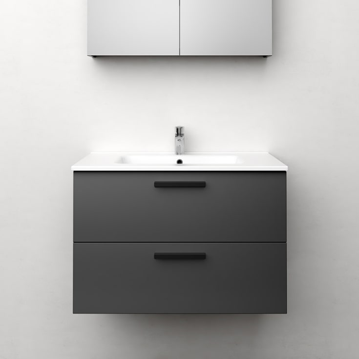 Westerbergs Jord servantskap, 80x45.3 cm, grå
