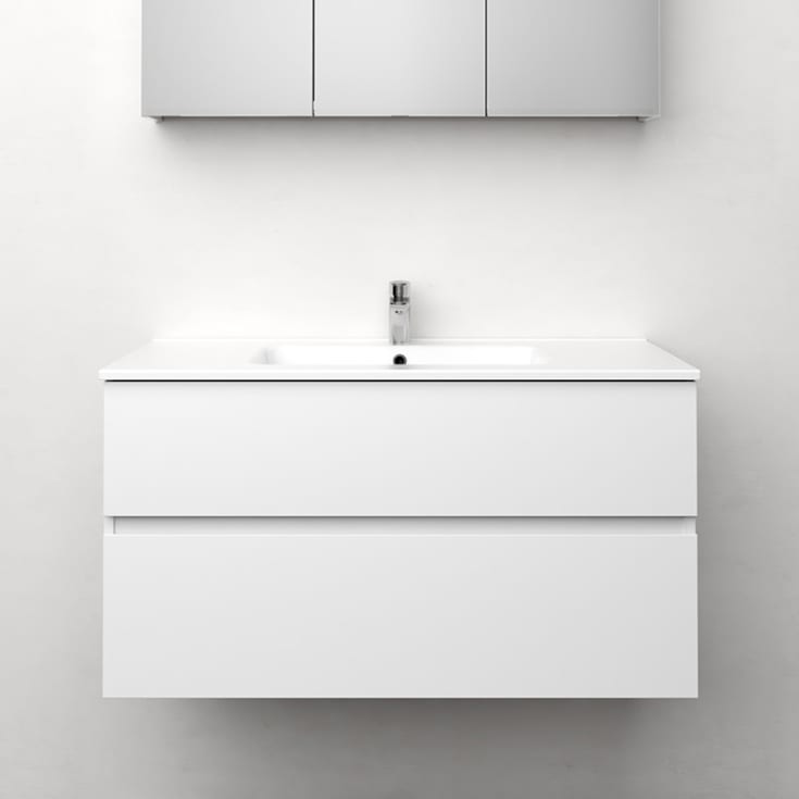 Westerbergs Himmel servantskap, 100x45.3 cm, hvit