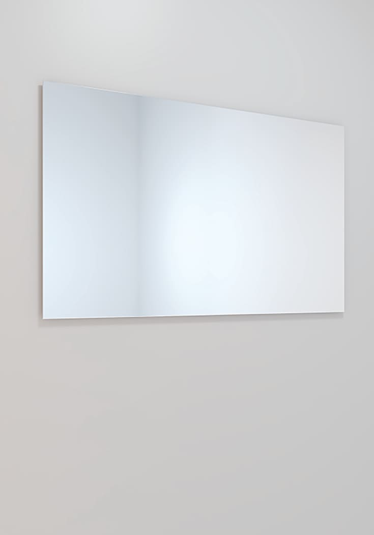 Noro Flex speil, uten lys, 120x75 cm, speilglass