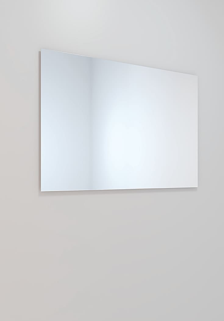 Noro Flex speil, uten lys, 100x75 cm, speilglass