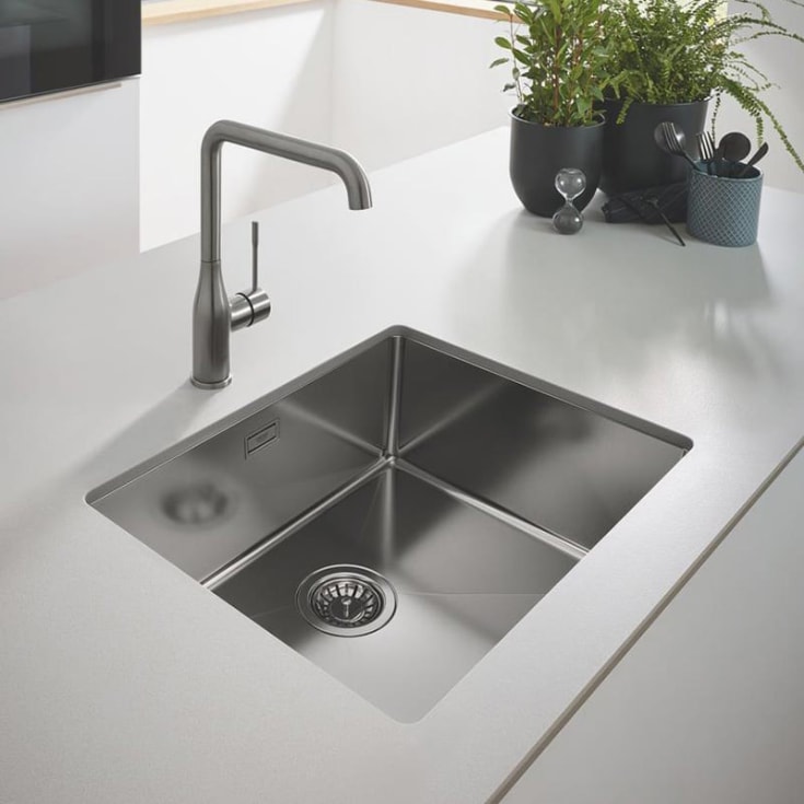 Grohe K700 køkkenvask, 45x55 cm, rustfrit stål