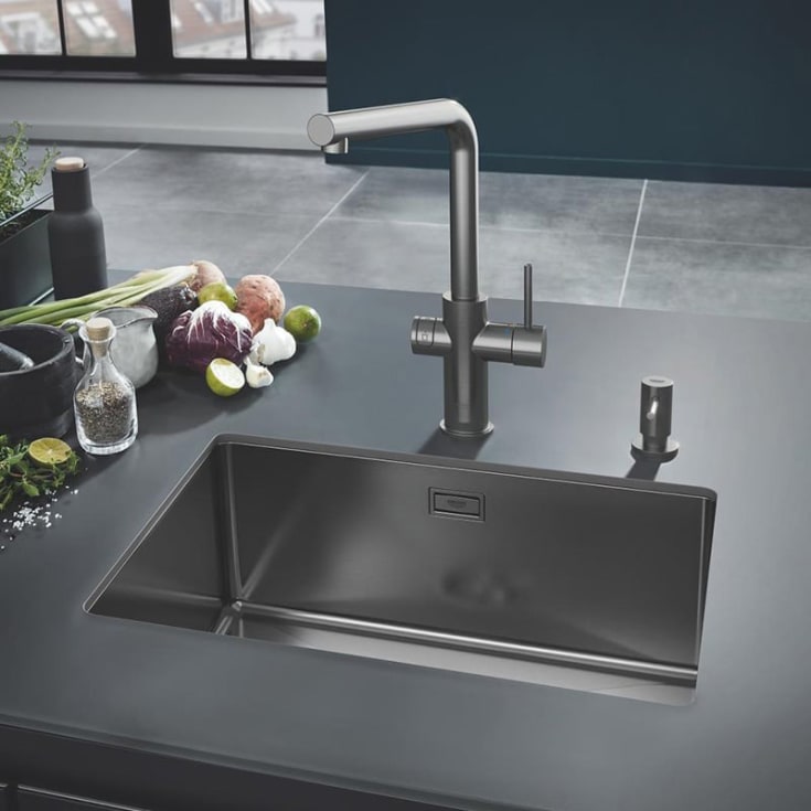 Grohe K700 køkkenvask, 45x55 cm, rustfrit stål
