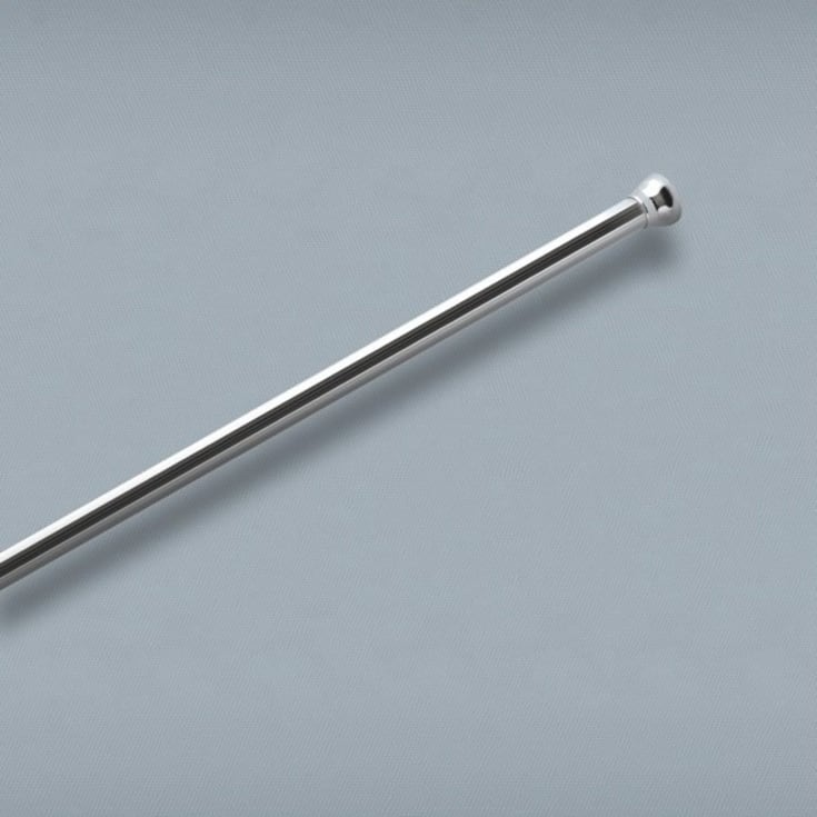 Spirella Magic duschdrapperistång, 75-125 cm, krom