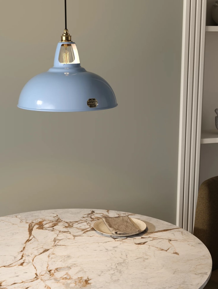 Coolicon Original 1933 pendellampe, lyseblå, Ø29 cm