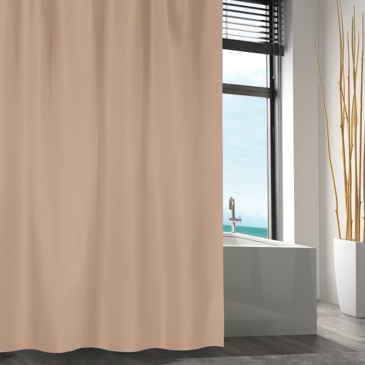 Spirella forhæng msv cappuccino 180x200 cm