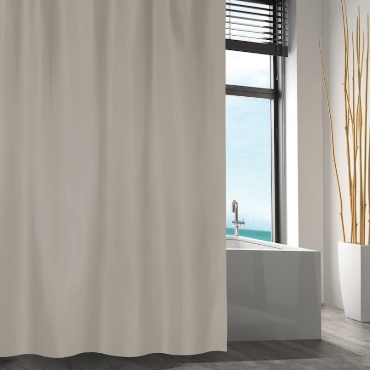 Spirella forhæng msv taupe 180x200 cm