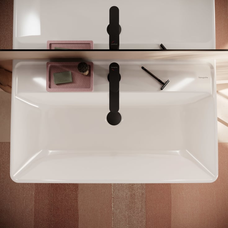 Hansgrohe Xilesa E møbelpakke, 60x48 cm, mat antracit