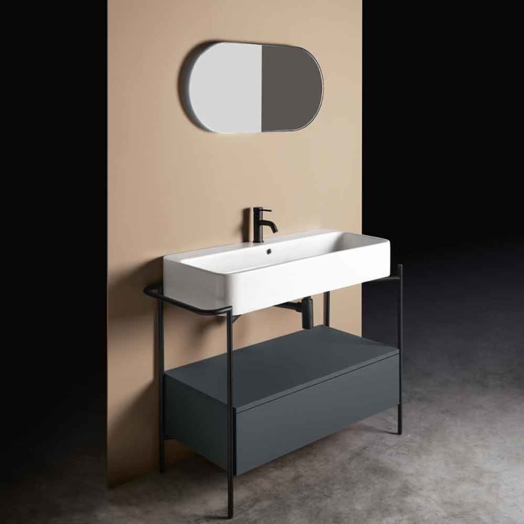 Lavabo Cosa tvättställ, 100x48 cm, vit