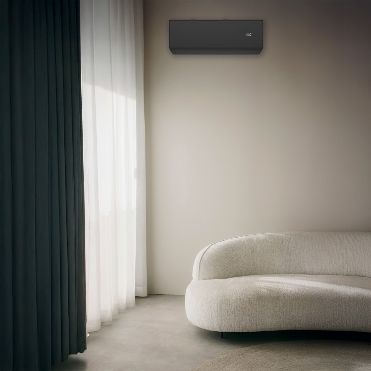 Andersen Electric Mat Pro Black 12 luft til luft varmepumpesæt, 4,9 kW
