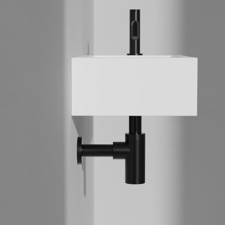 Scandtap Style vattenlås, polerad stål