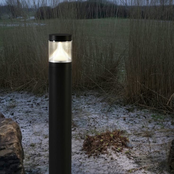 Norlys Egersund 1291 pullert, 9,1W, LED, IP65, aluminium