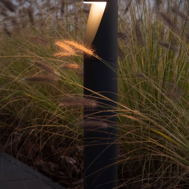 Norlys Oppland 1321 pullert, 8,2W, LED, IP55, grafitt