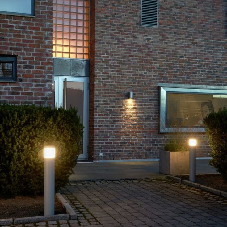 Norlys Lillesand 1382 pullert, 5,9W, LED, E27, IP54, aluminium