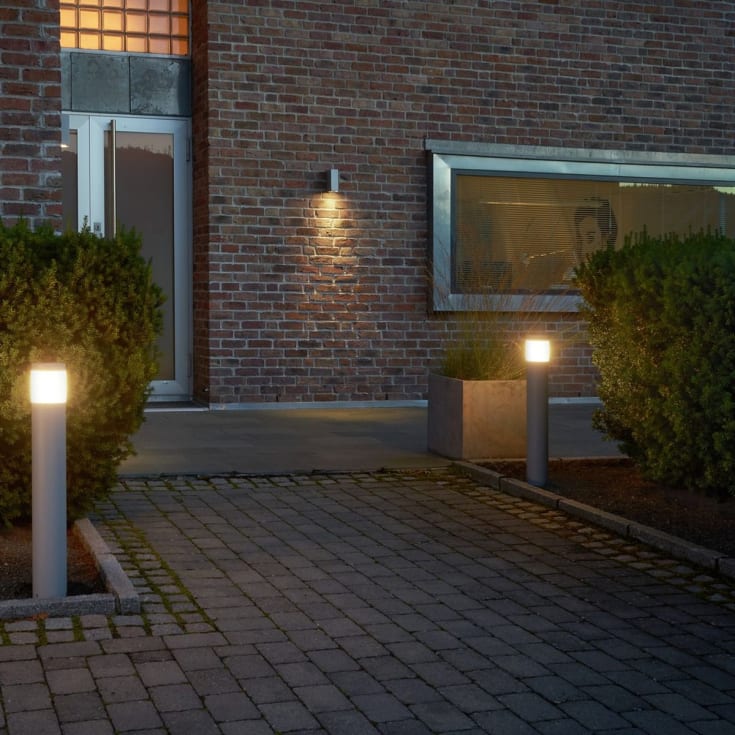 Norlys Lillesand 1382 pullert, 5,9W, LED, E27, IP54, grafitt