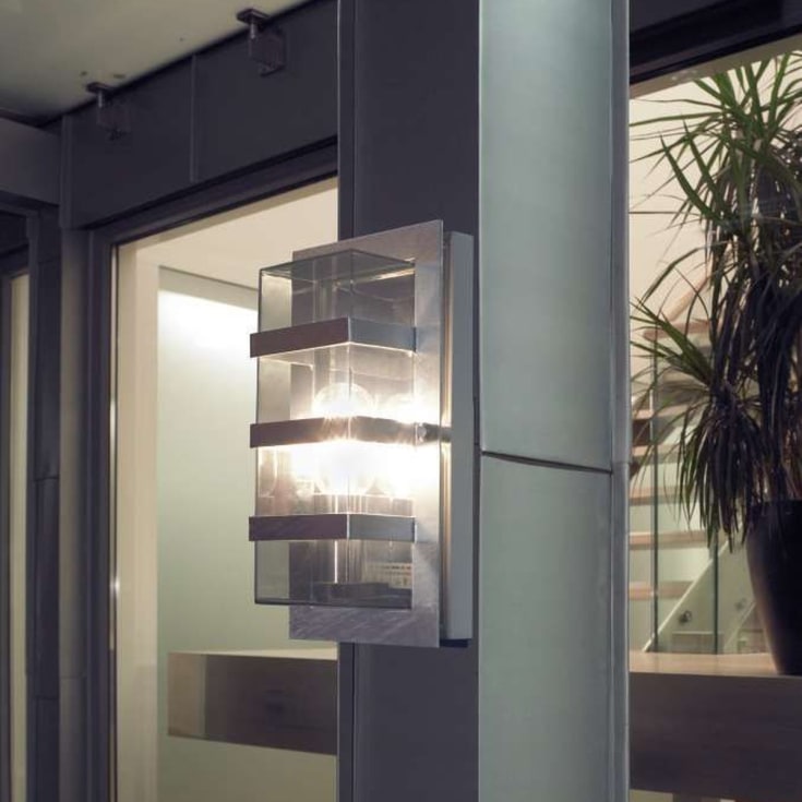 Norlys Boden 862 vegglampe, LED max 9W, E27, IP54, sort