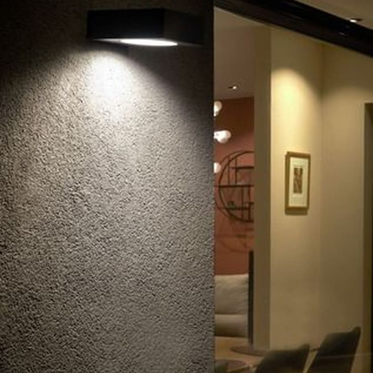 Norlys Hitra 1330 vegglampe, 9,5W, LED, IP65, aluminium
