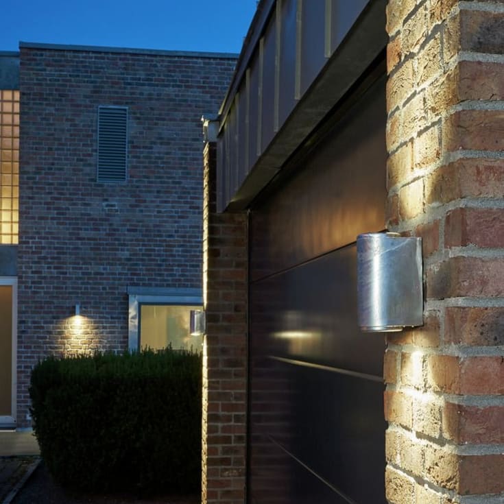 Norlys Mandal 1373 vegglampe, 3,9W, LED, GU10, IP44, sort