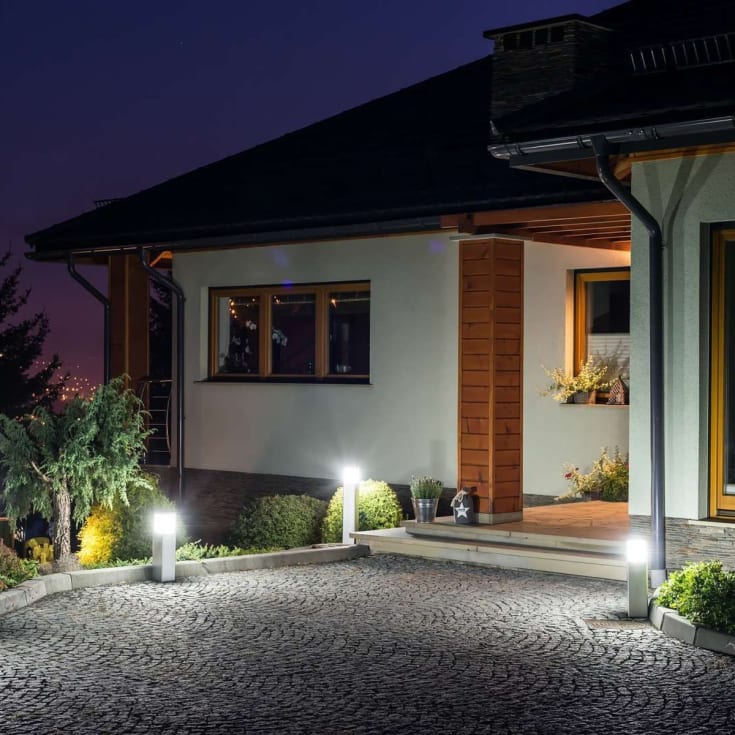 Norlys Halmstad 212 pullert, 5,9W, LED, E27, IP65, sort