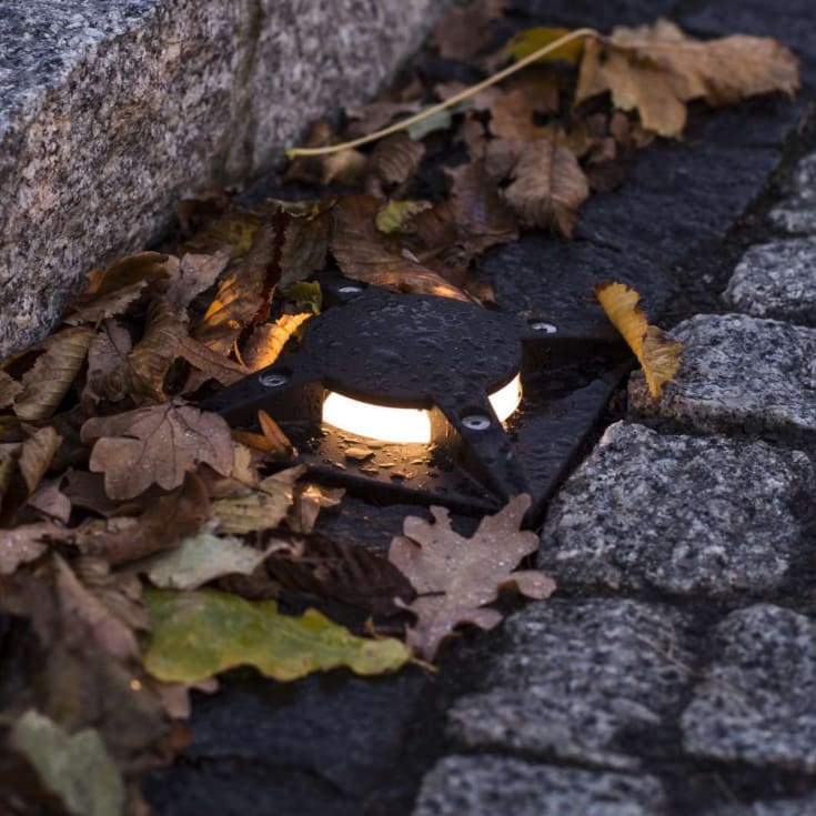 Norlys Rena 1631 uplight, 5,5W, LED, GU10, IP68, sort