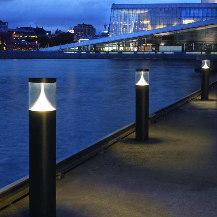 Norlys Egersund 1285 pullert, 20,3W, LED, IP65, grafitt