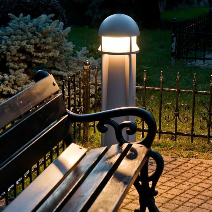 Norlys Narvik pullert, aluminium
